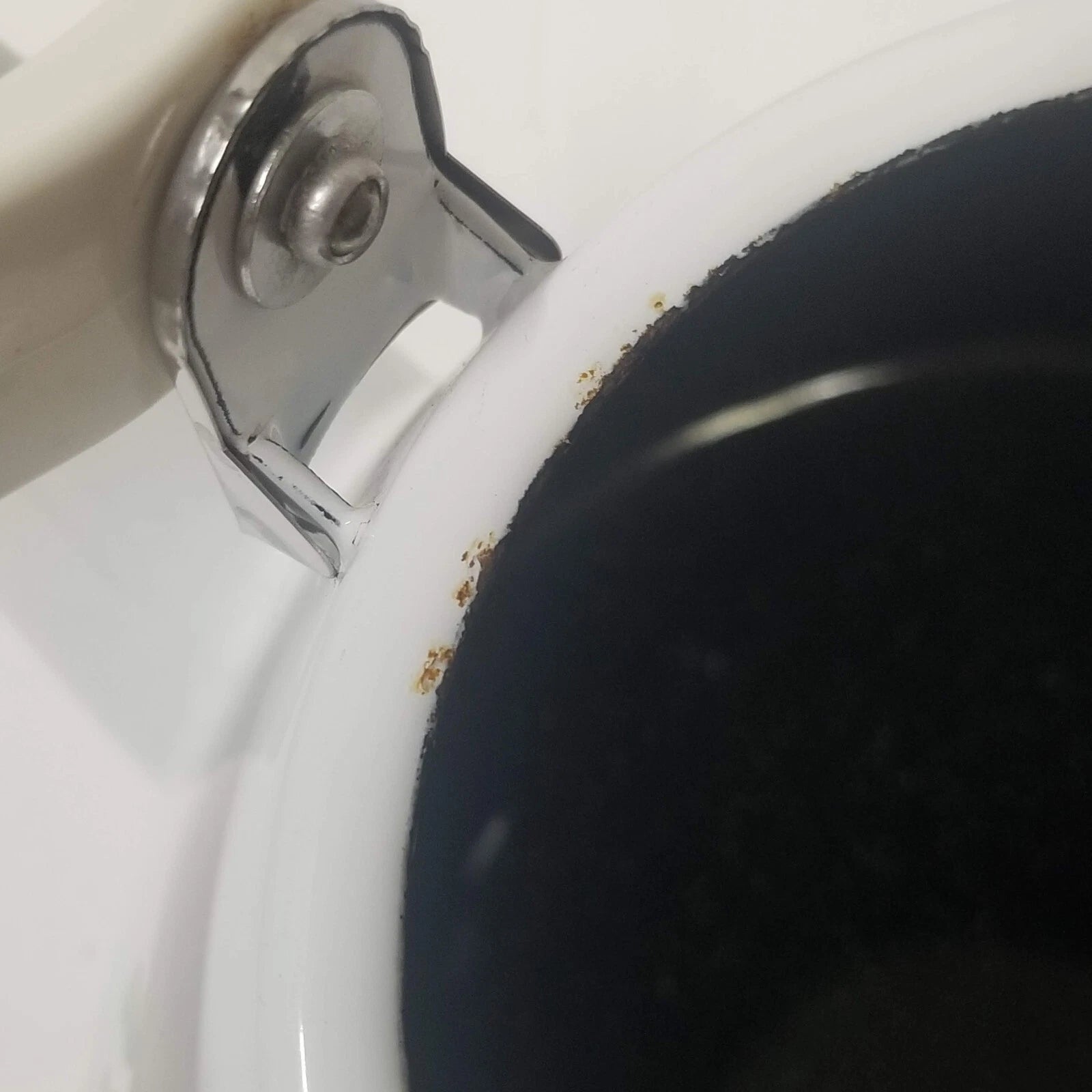 White Enamel Teapot Fruit Pear Cherries Plum Peach Blue 2 Qt Decorative Tea Pot | eBay