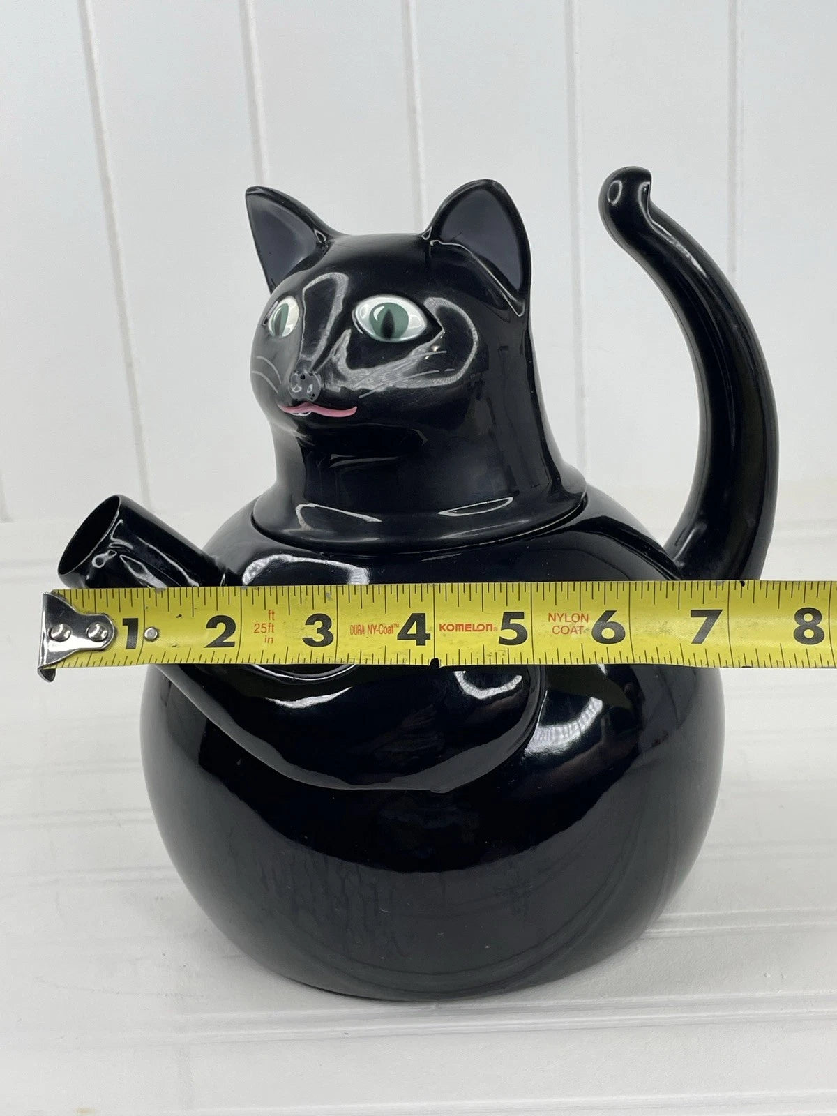 VTG 80s COPCO Black Cat TEA KETTLE Enamel on Steel 2.5 Quart Tea Pot Rare | eBay