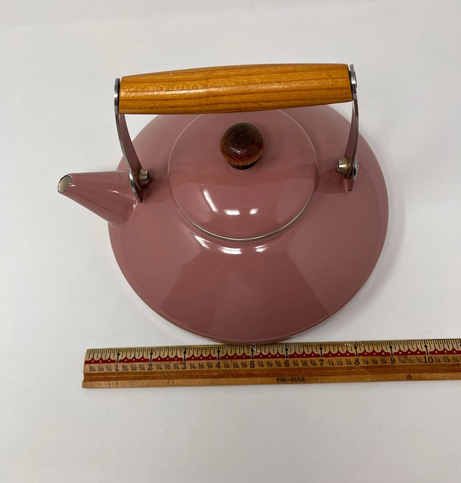 Vintage Mikasa Kettle Express Antique Rose Enamel 2.5QT MCM Tea Pot Japan | eBay