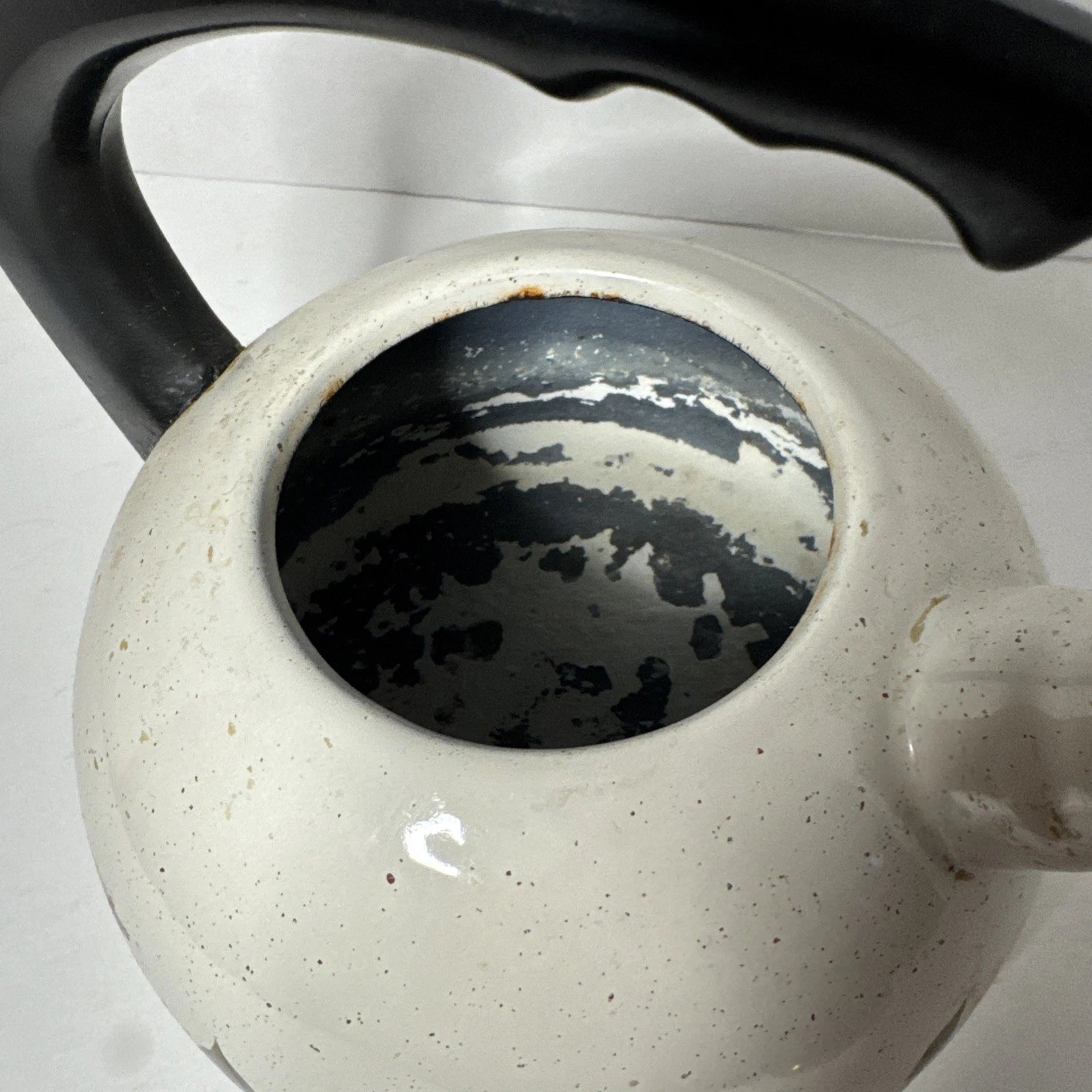 Vintage JPM Capri Enamel Tea Pot Kettle Made In Spain Retro MCM Cottage *Read* | eBay