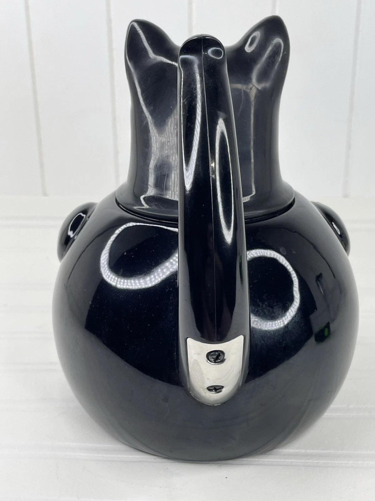 VTG 80s COPCO Black Cat TEA KETTLE Enamel on Steel 2.5 Quart Tea Pot Rare | eBay