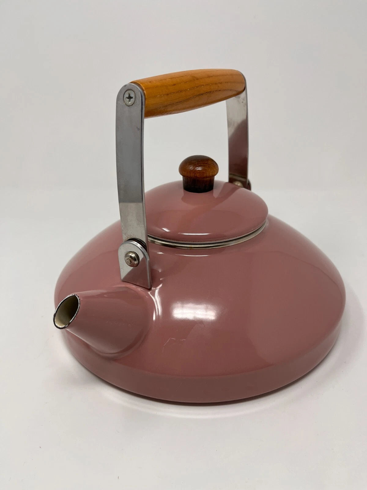 Vintage Mikasa Kettle Express Antique Rose Enamel 2.5QT MCM Tea Pot Japan | eBay