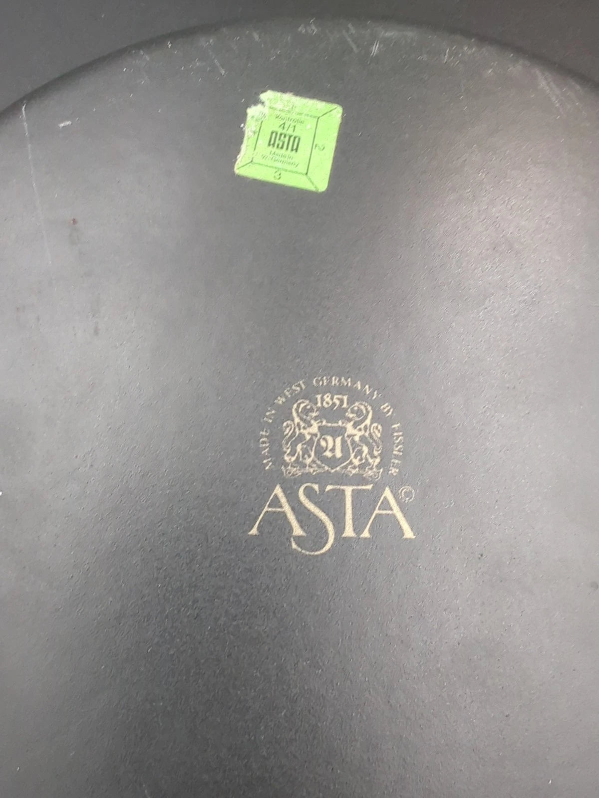 Vntage ASTA Fissler Enamelware Teapot and Warmer Set Black With Gold Trim | eBay