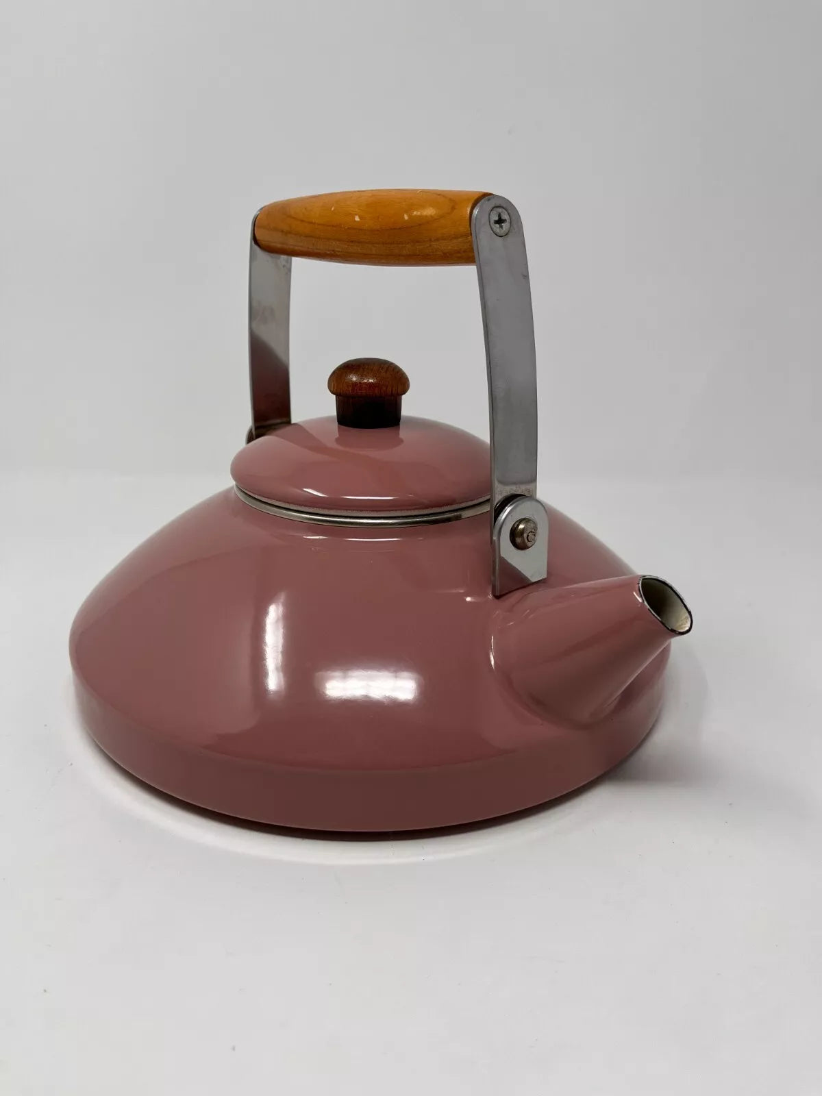 Vintage Mikasa Kettle Express Antique Rose Enamel 2.5QT MCM Tea Pot Japan | eBay