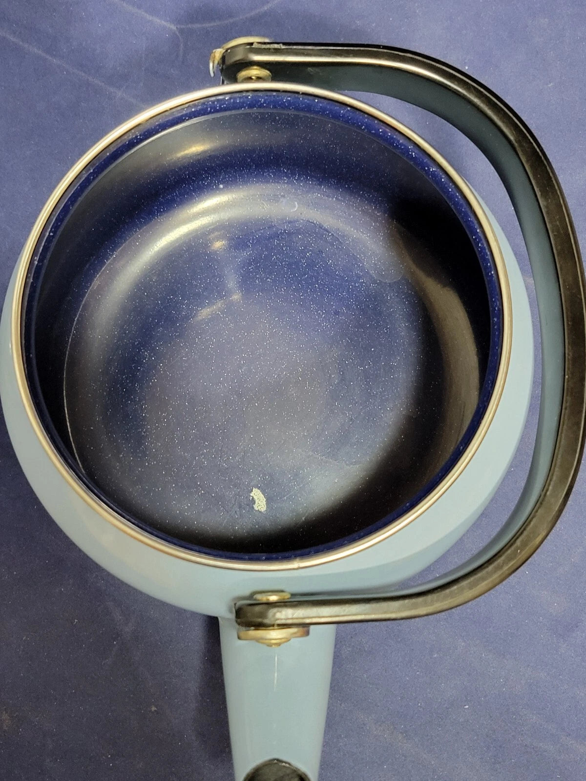 Vintage Siam Fuji Ware Light Blue Enamel Teapot | eBay