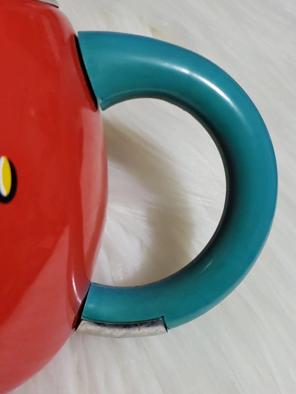 VINTAGE Kamenstein Enamel Strawberry Tea Kettle Teapot 1993 | eBay