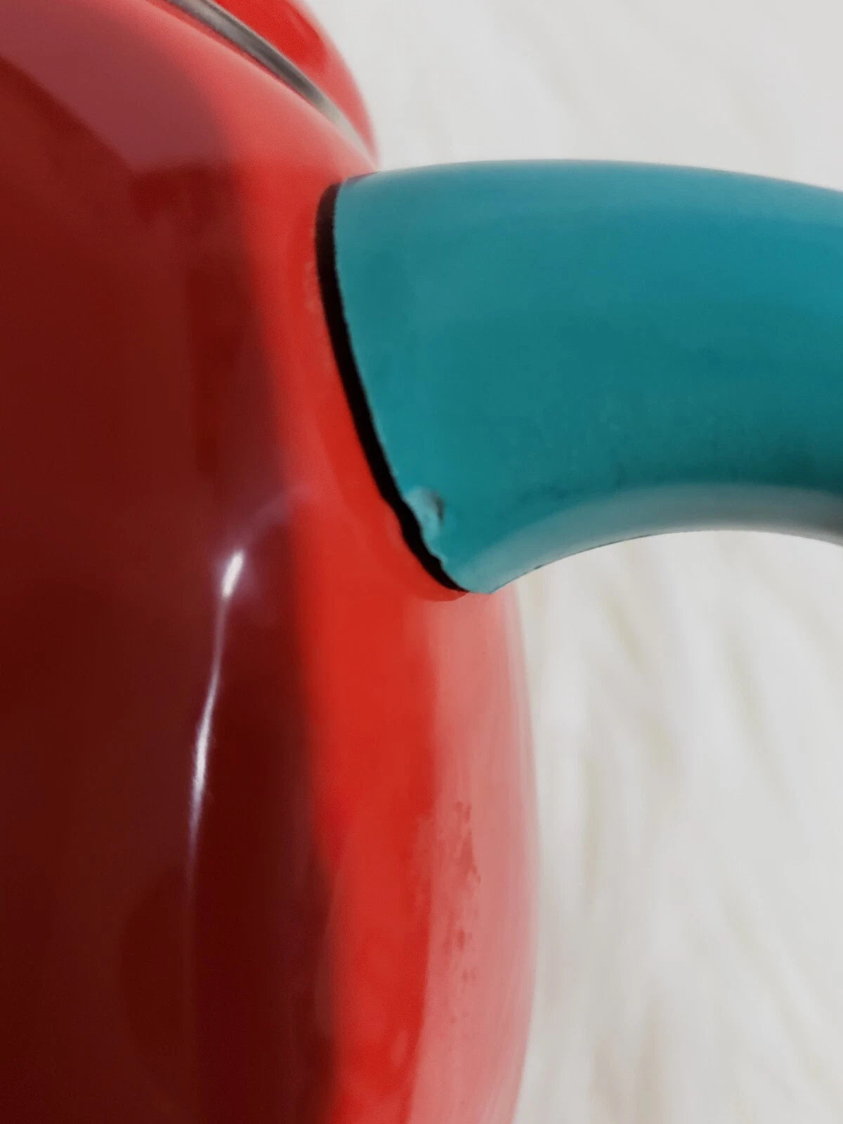 VINTAGE Kamenstein Enamel Strawberry Tea Kettle Teapot 1993 | eBay