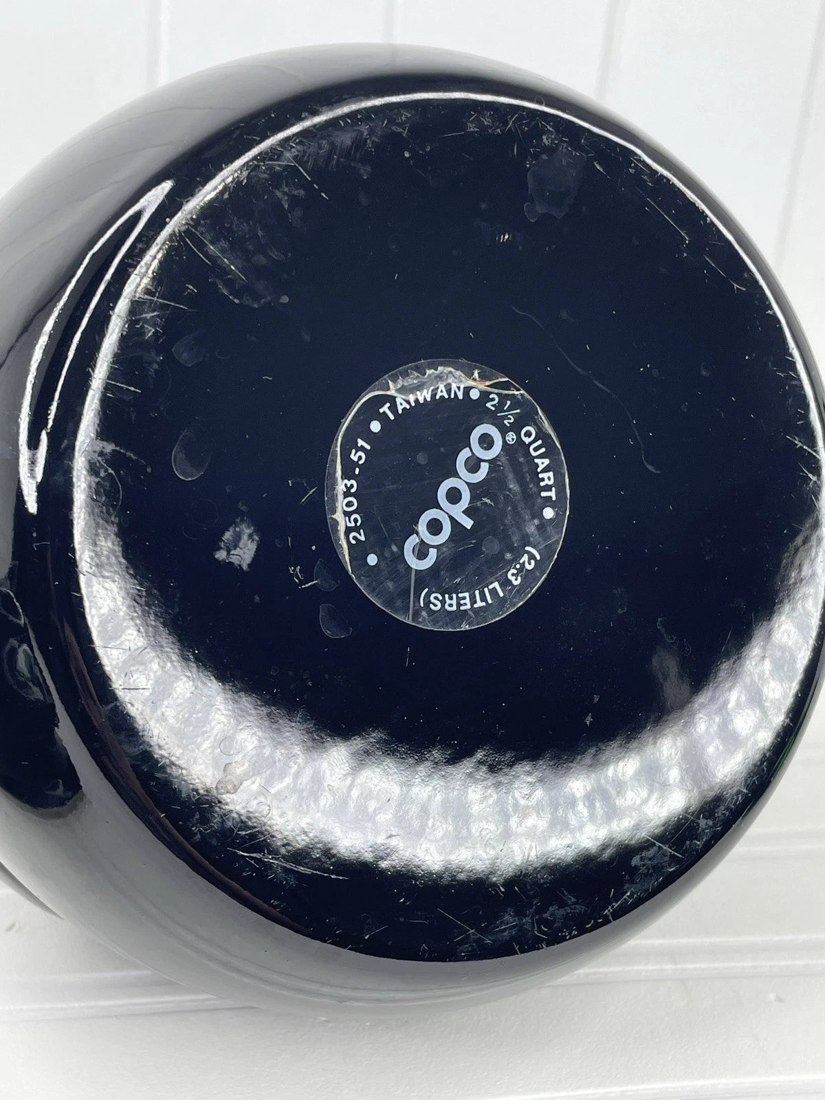 VTG 80s COPCO Black Cat TEA KETTLE Enamel on Steel 2.5 Quart Tea Pot Rare | eBay