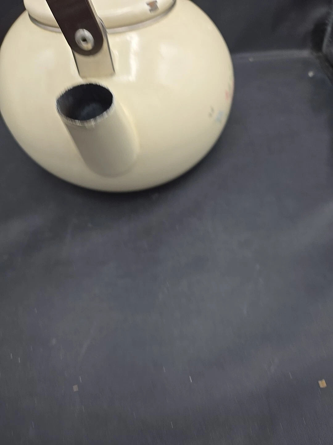 Vintage Pfaltzgraff Tea Rose Metal Enamel Tea Pot/Kettle With Lid | eBay