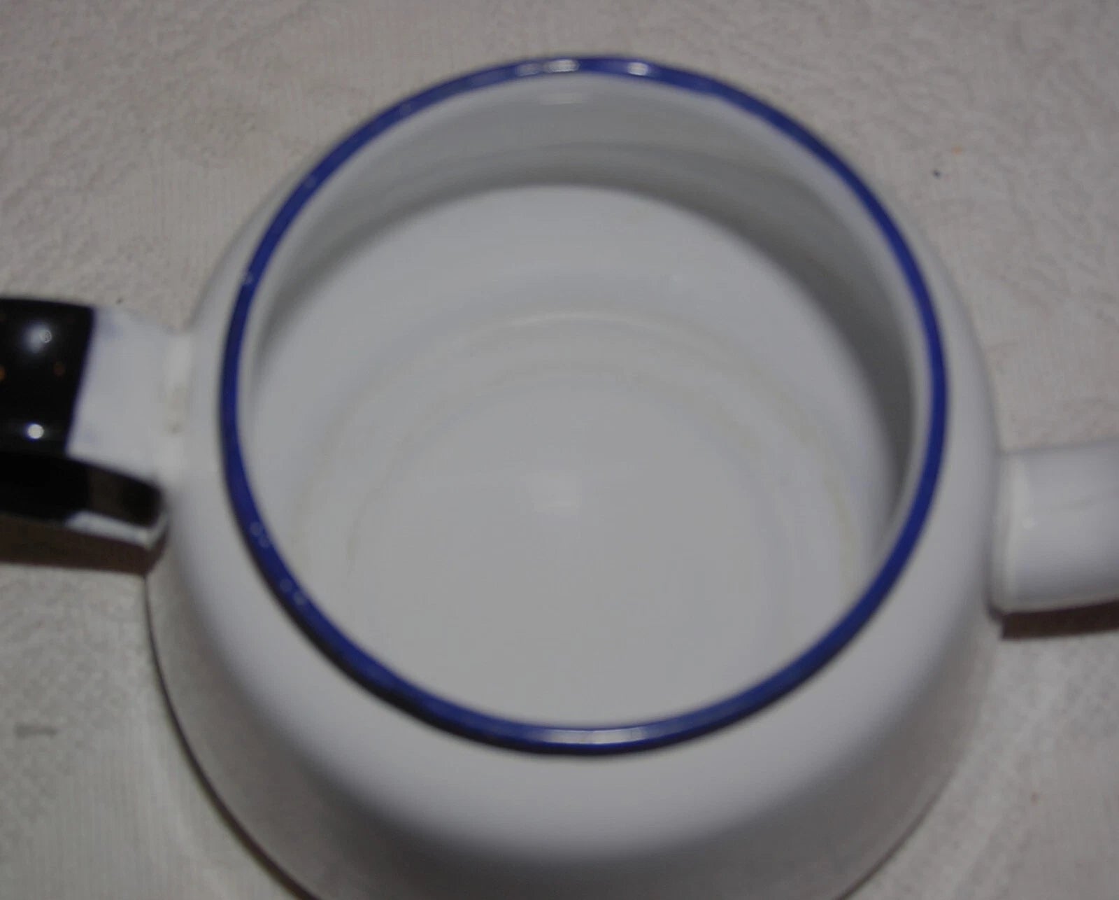 Vintage Kockums KER Sweden Blue & White Enamelware Tea Pot Kettle - 1 liter | eBay