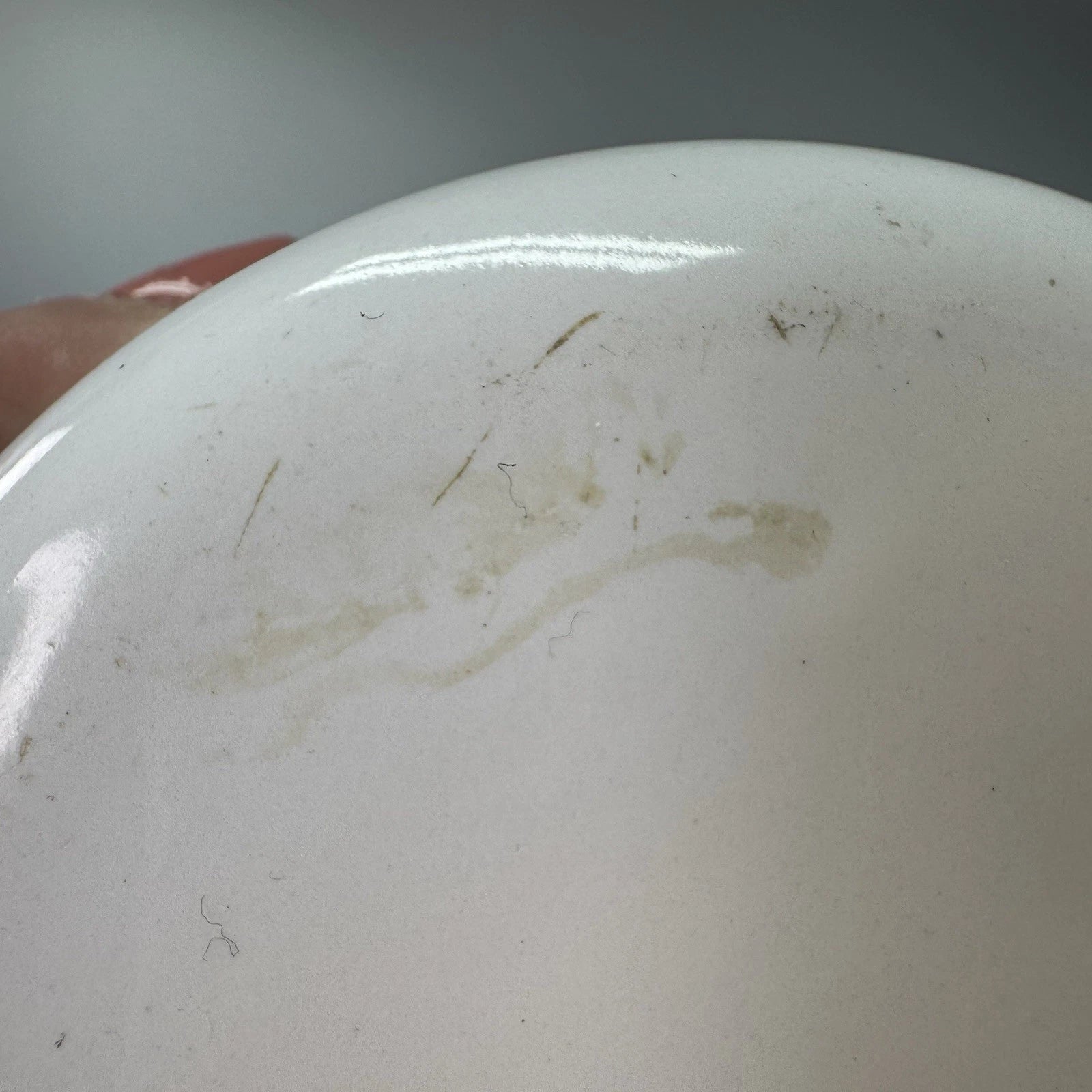 Vtg Enamelware SINGLE SERVE TEAPOT White Black Trim POLAR WARE? Small | eBay