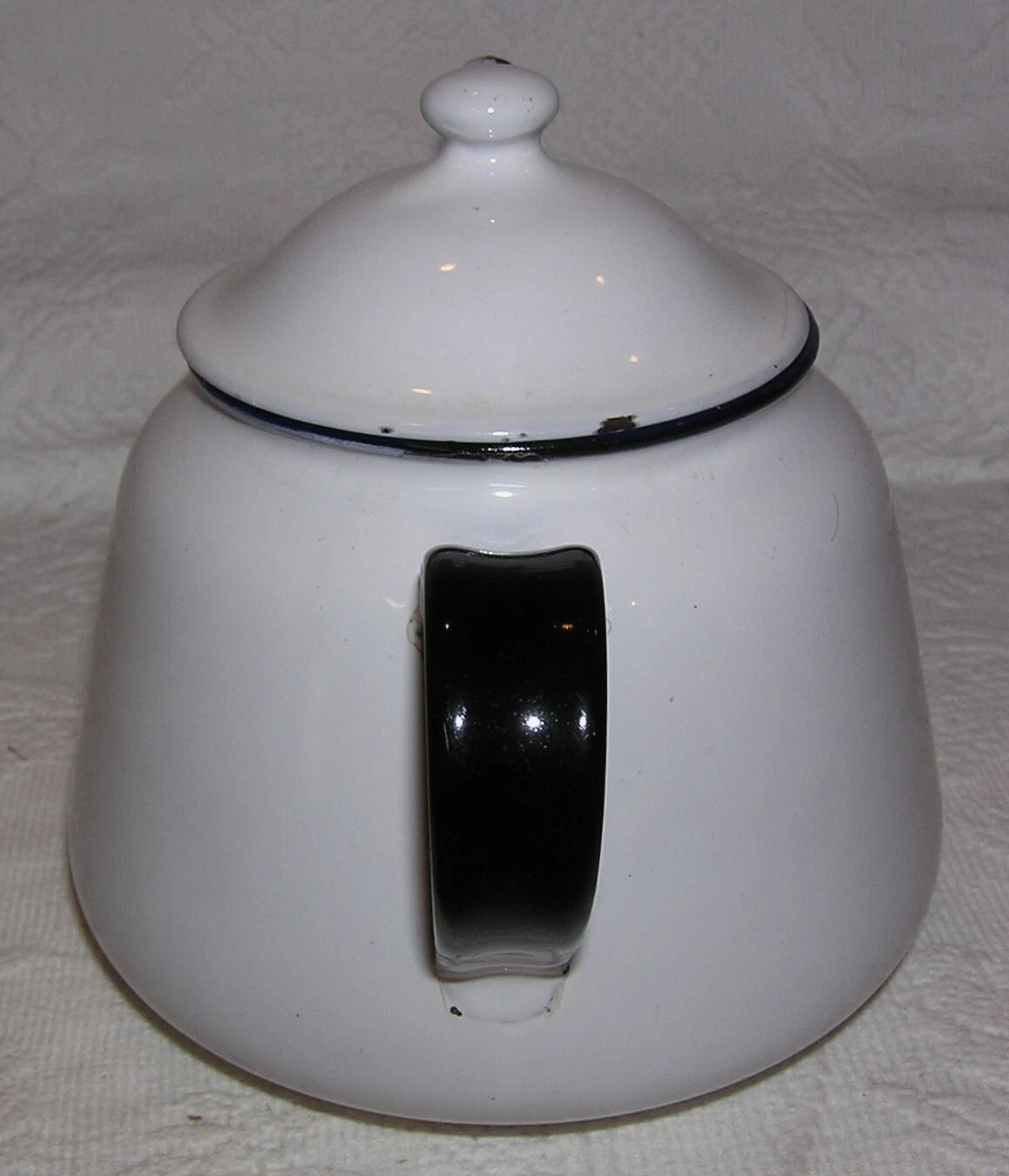 Vintage Kockums KER Sweden Blue & White Enamelware Tea Pot Kettle - 1 liter | eBay