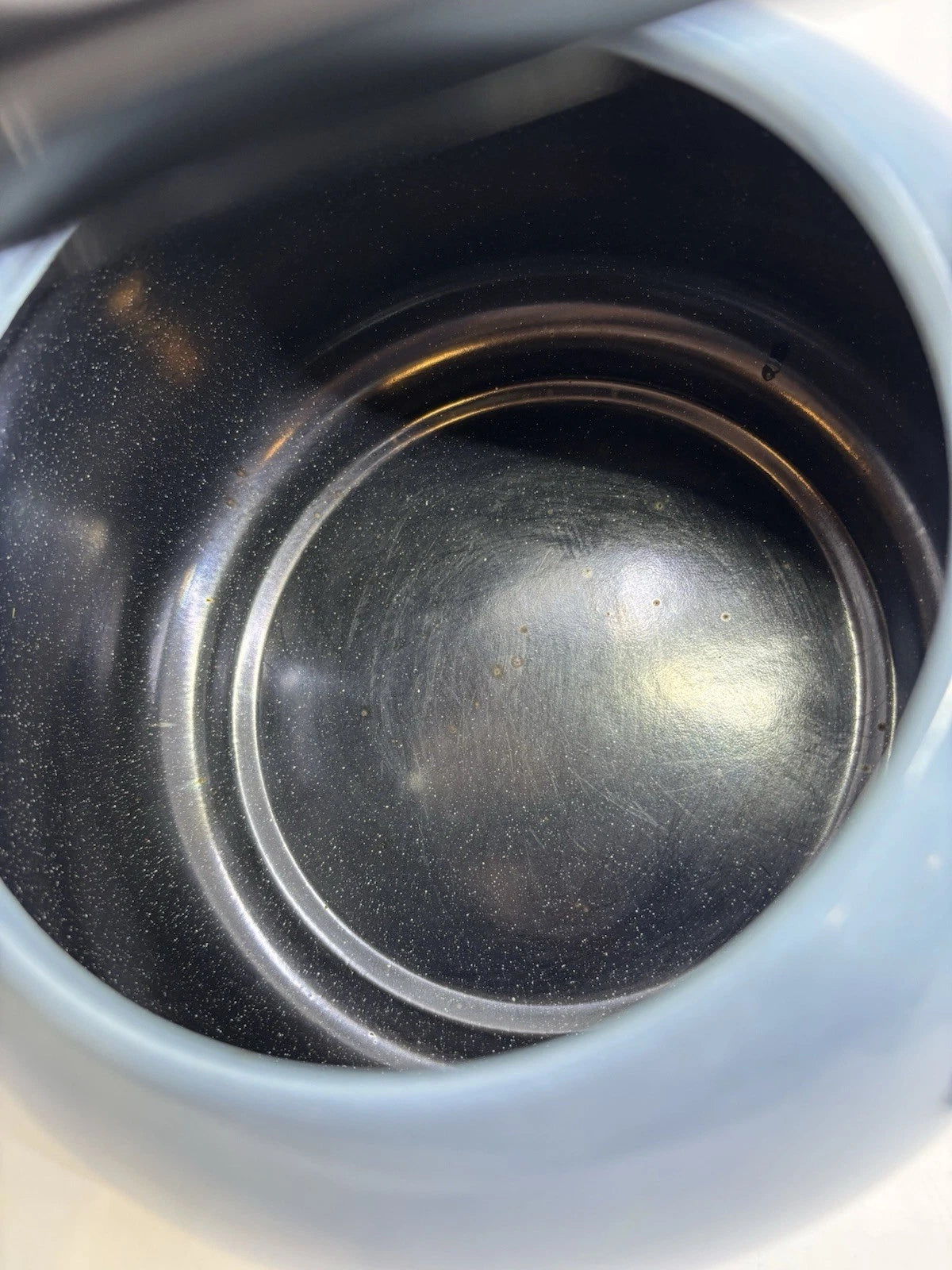 Whistling Tea Kettle Pot Blue Enamel 1.5 qt. Made in Japan Possibly Kamenstein | eBay