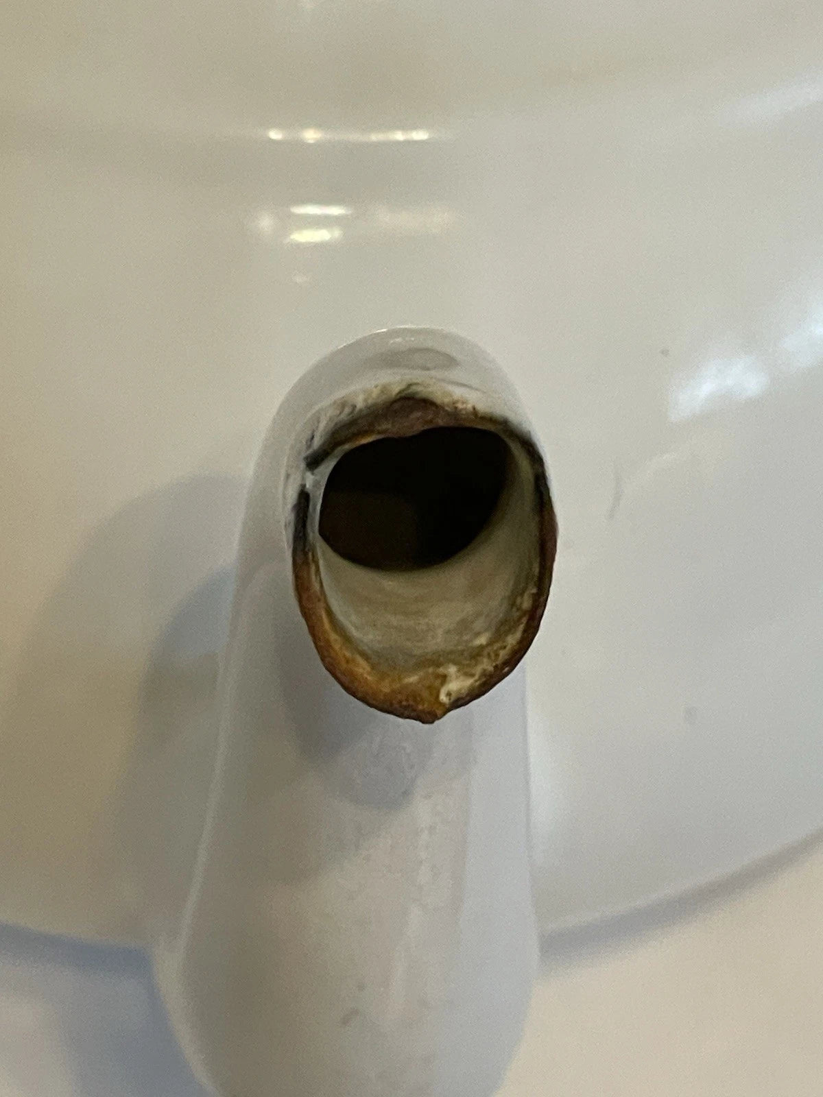 Vintage White Enamelware Teapot w Lid Rustic Farmhouse 7 Inches Tall | eBay