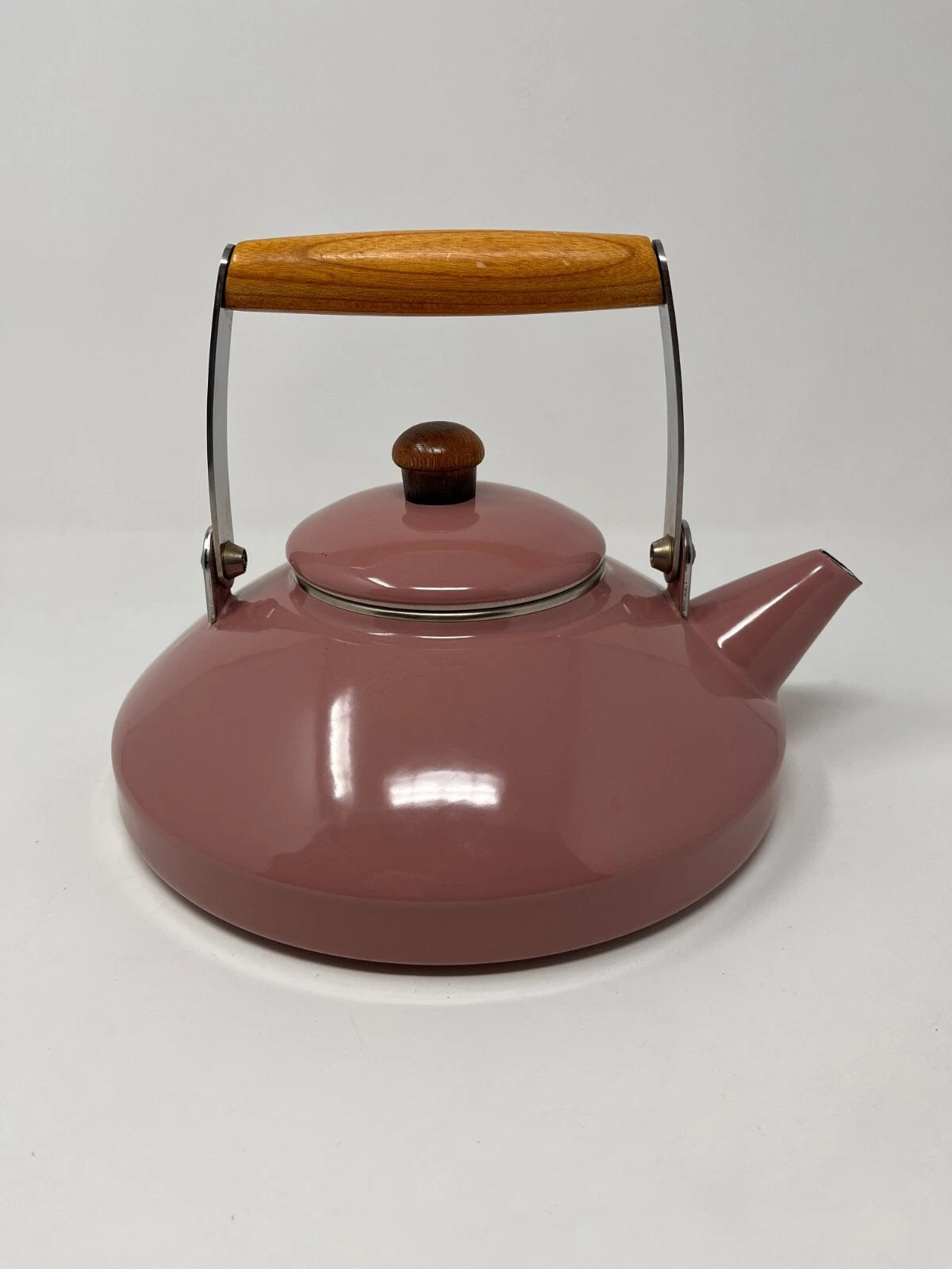 Vintage Mikasa Kettle Express Antique Rose Enamel 2.5QT MCM Tea Pot Japan | eBay