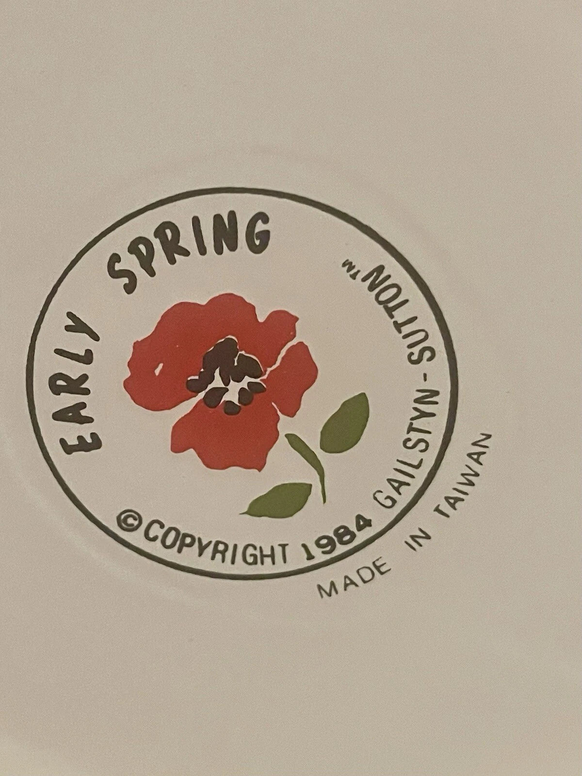 “Flower Garden” Early Spring Enamel Ware Teapot 1985 Gailstyn Sutton Made Taiwan | eBay