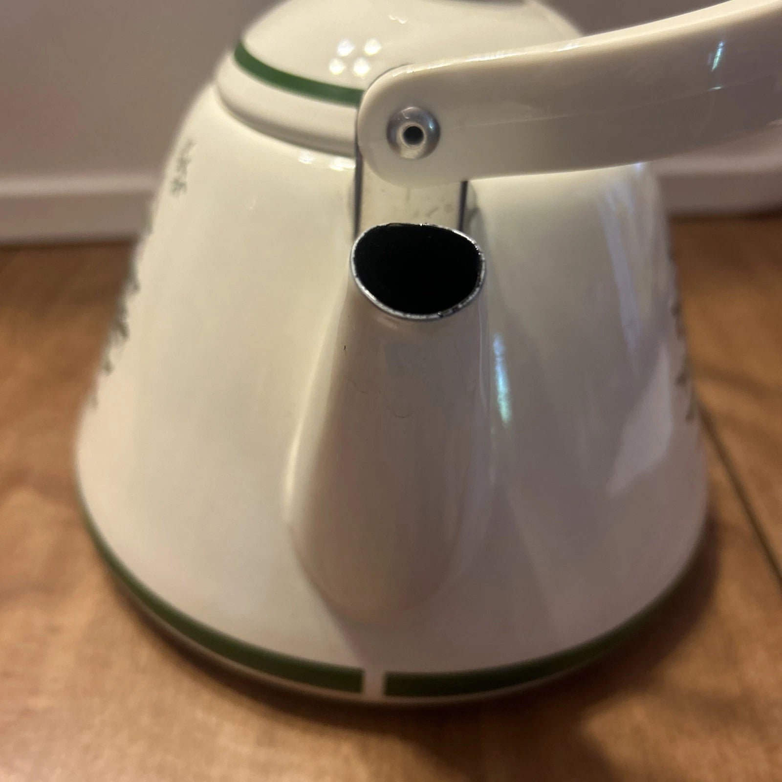 Spode Christmas Tree Tea Kettle Porcelain Enamel On Steel New Old Stock | eBay