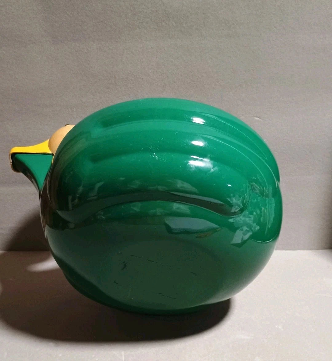 Vintage Kamenstein Green Enamelware Yellow Duck 8" Tea Kettle/Pot Decorative MCM | eBay