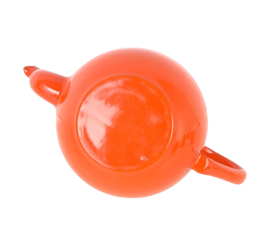 Small Vintage Orange Enamelware Teapot Made in Yugoslavia | eBay