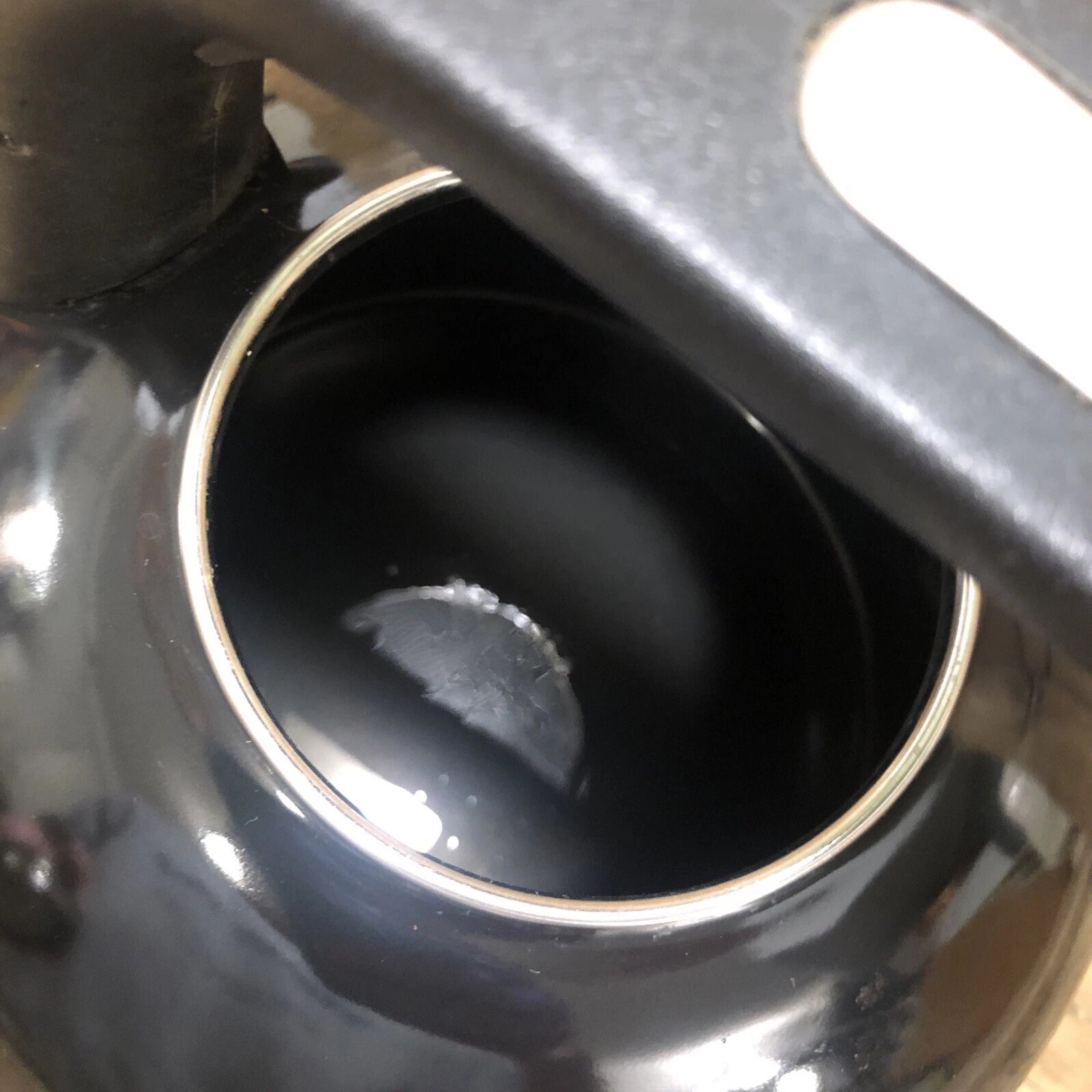 KitchenAid 2 Quart Black Enamel Whistling Teapot Tea Kettle | eBay