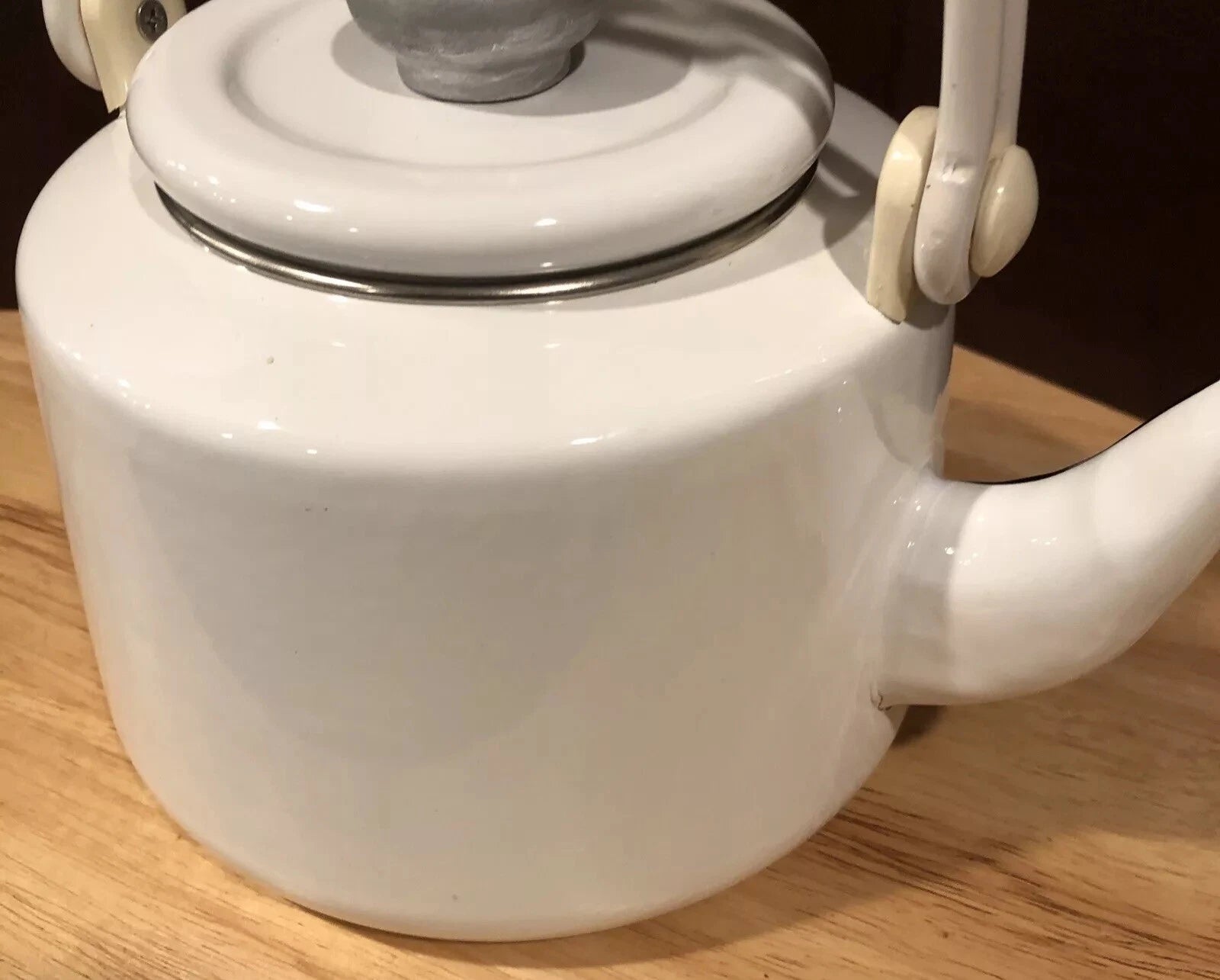 Cat Teapot Enamel Martin Leman Tea Kettle Signed | eBay