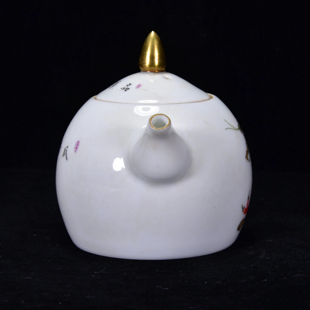 Chinese Enamel Colour Porcelain Hand-paintde Fruit And Vegetable Teapots 27098 | eBay