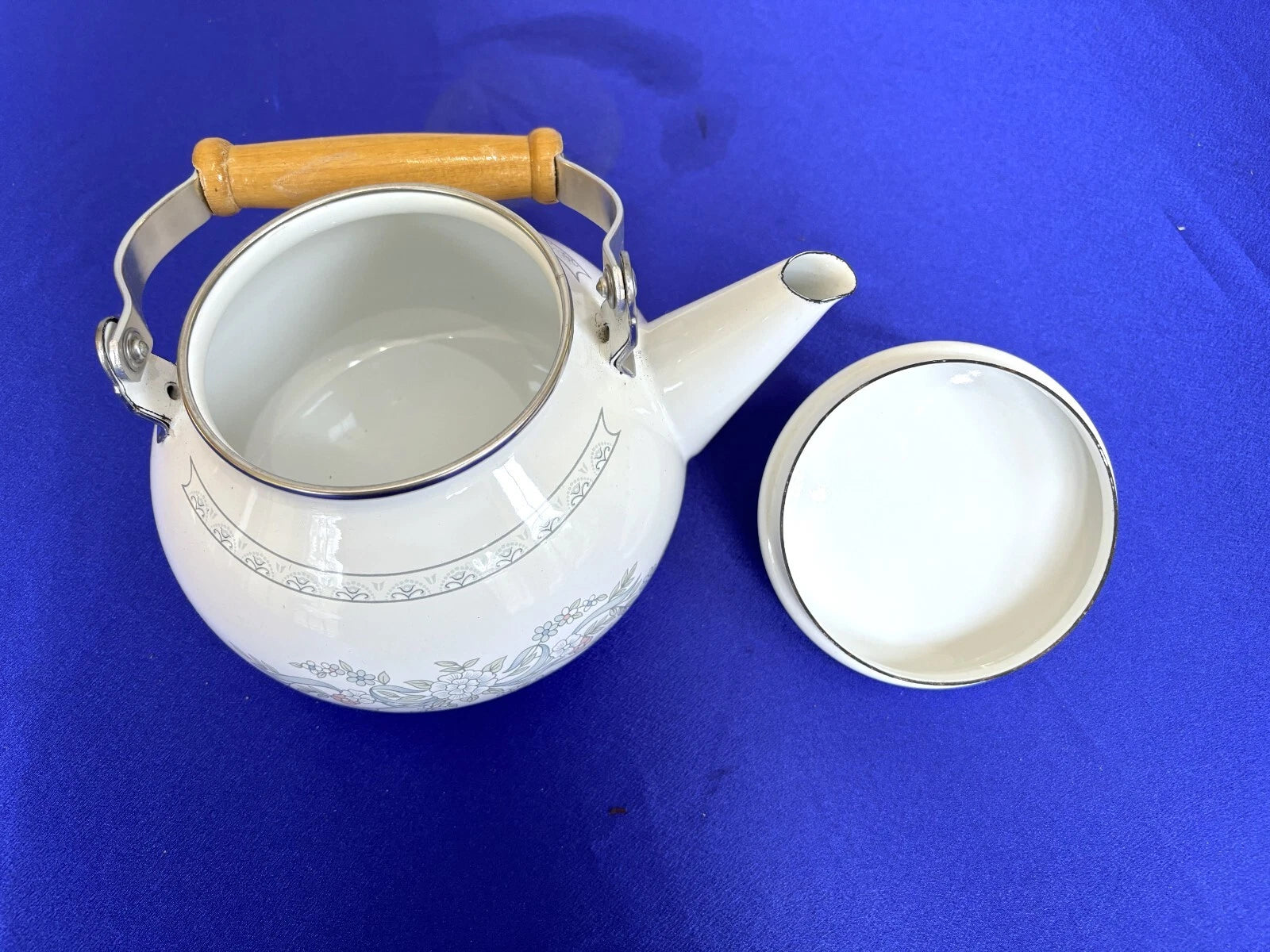 NL Excell Somerset Enamel Teapot Tea Kettle - VERY RARE | eBay