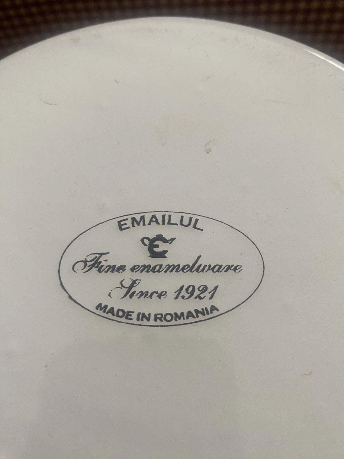 EMAILUL White w/black Enamel Gooseneck Farmhouse Teapot Kettle Made In Romania | eBay