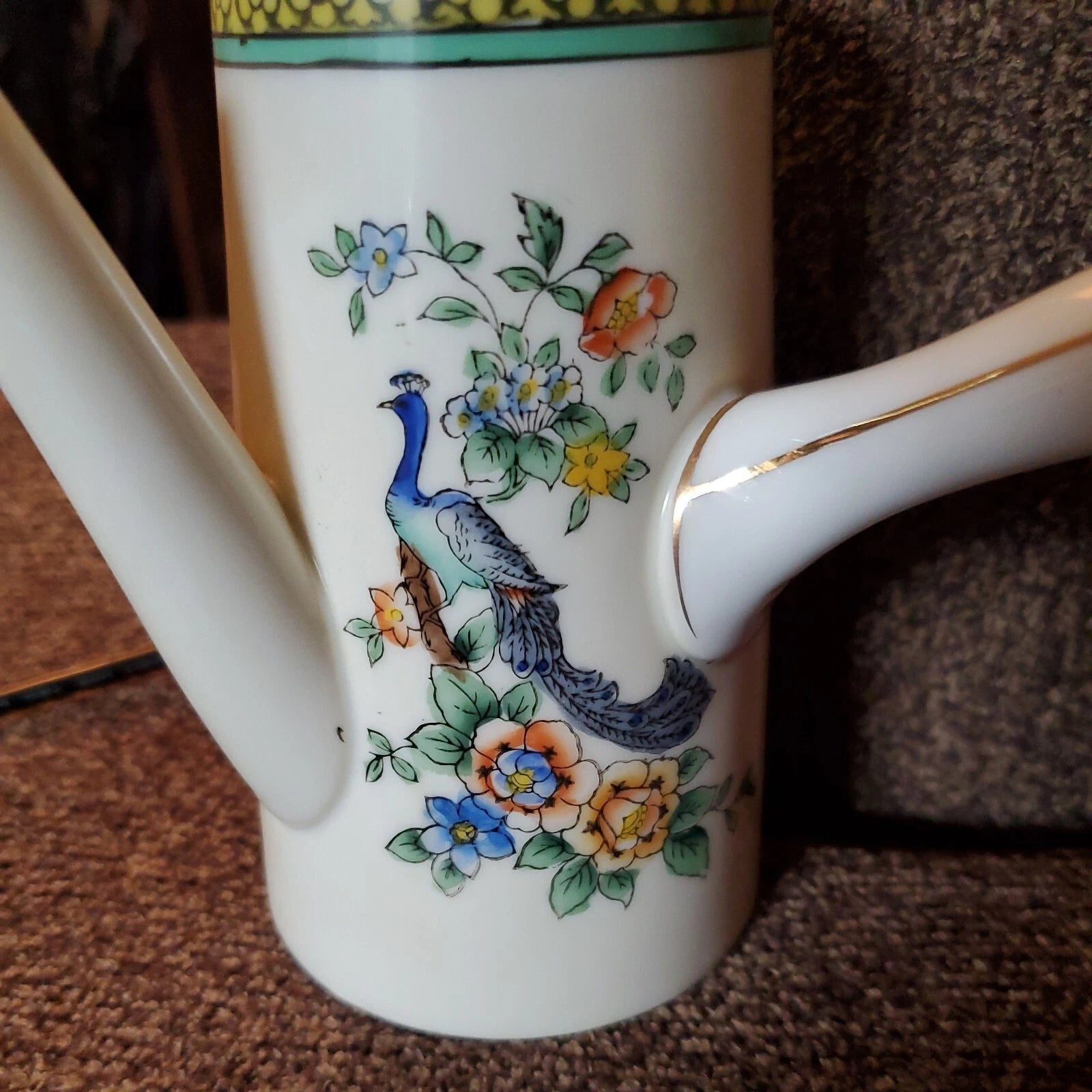 Noritake M Japan Coffee Tea Pot Gold Enameling Handpainted Coffepot Rare | eBay