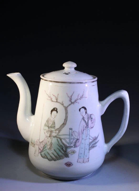 Early 20th C. Chinese Enameled Porcelain Teapot, | eBay