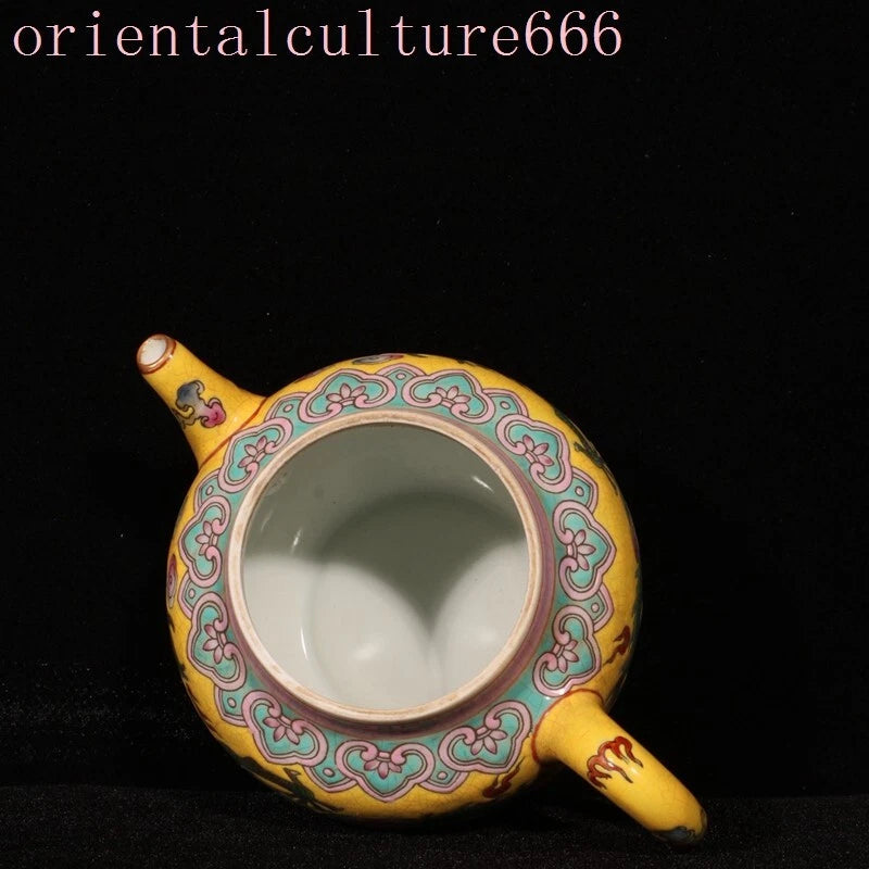 China Dynasty cloisonne enamel porcelain dragon loong Pattern Tea makers Tea Pot | eBay