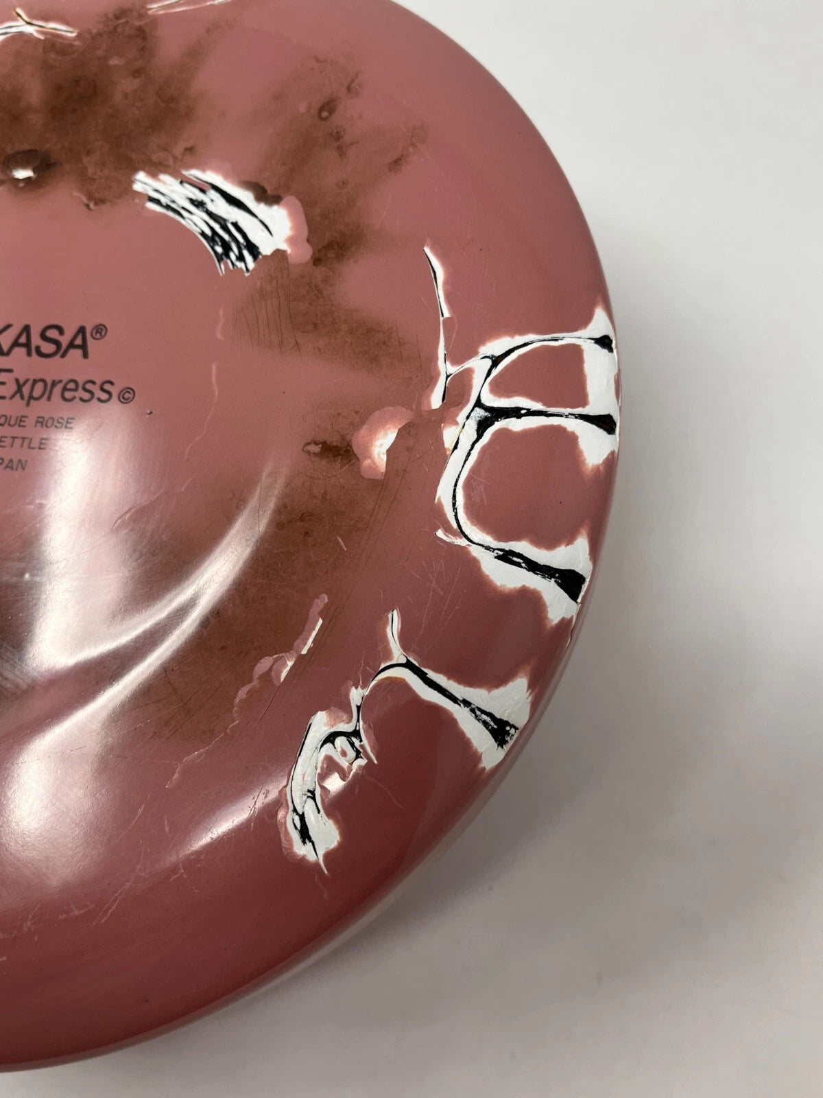 Vintage Mikasa Kettle Express Antique Rose Enamel 2.5QT MCM Tea Pot Japan | eBay