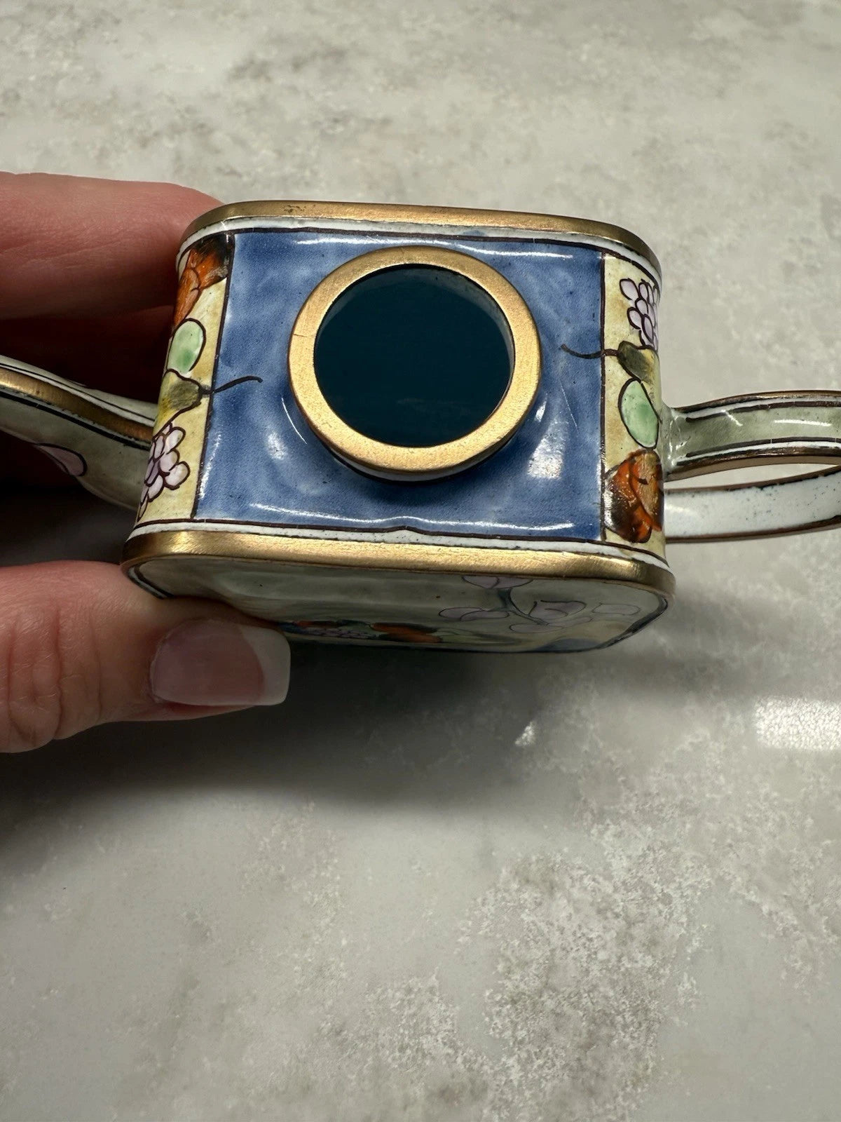 Kelvin Chen Mini Enamel Teapot Paul Cezanne #1120 Fruit Bowl ( 2001 Vintage ) | eBay