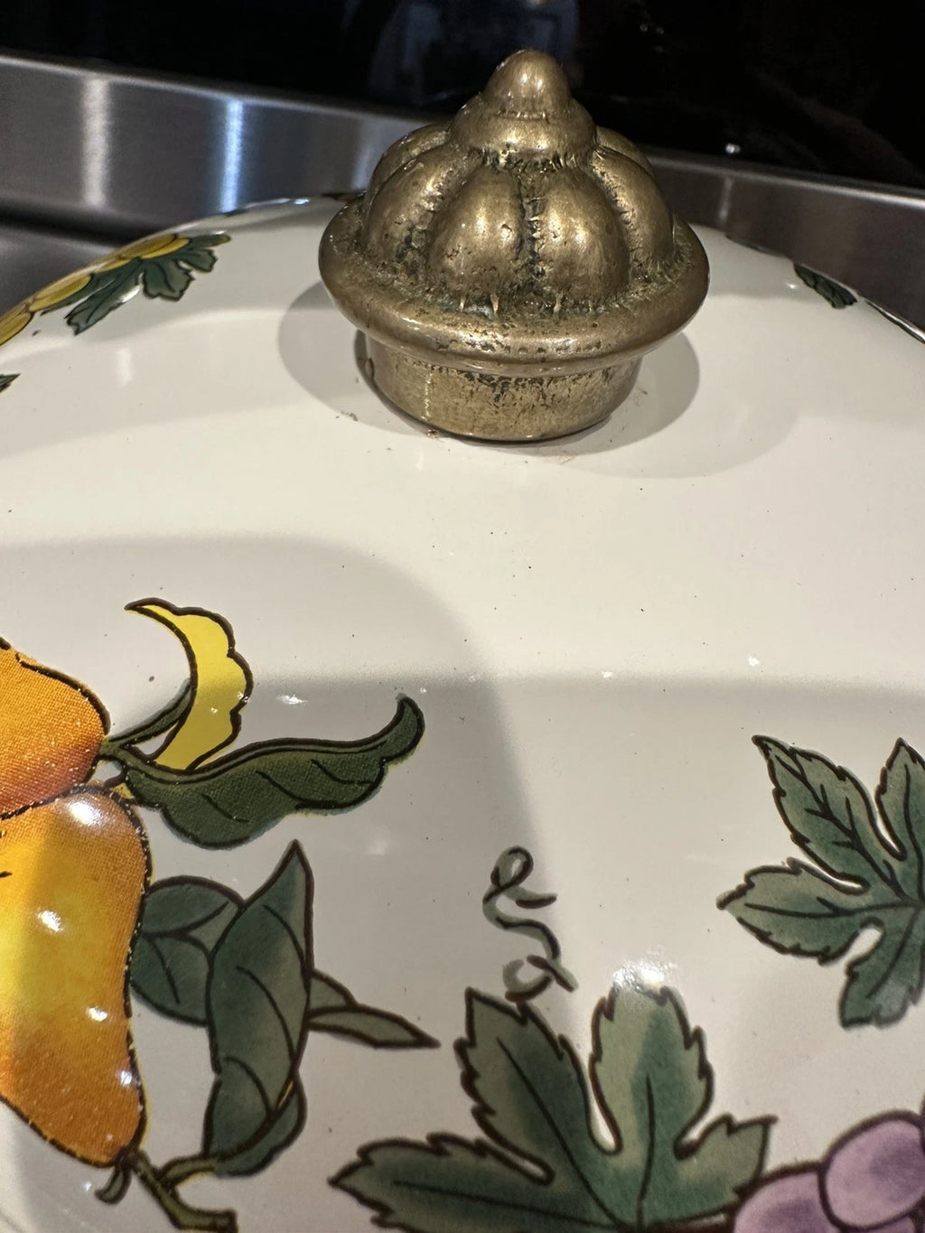 Enamel Fruit Design Teapot Kettle From Thailand See Details | eBay