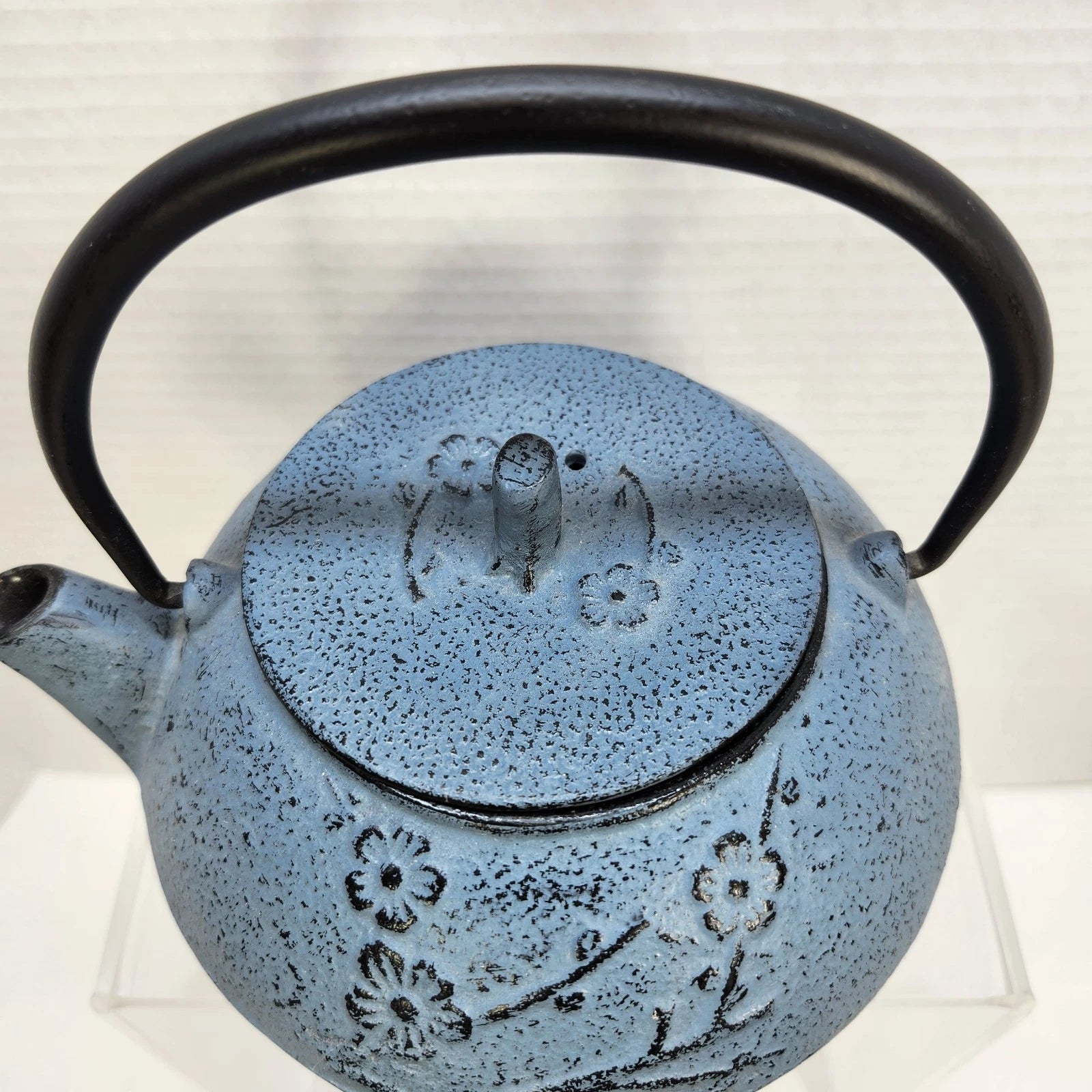 28 oz Cast Iron Teapot Tea Kettle Enamel Interior w/ Infuser Trivet & 4 Cups NEW | eBay