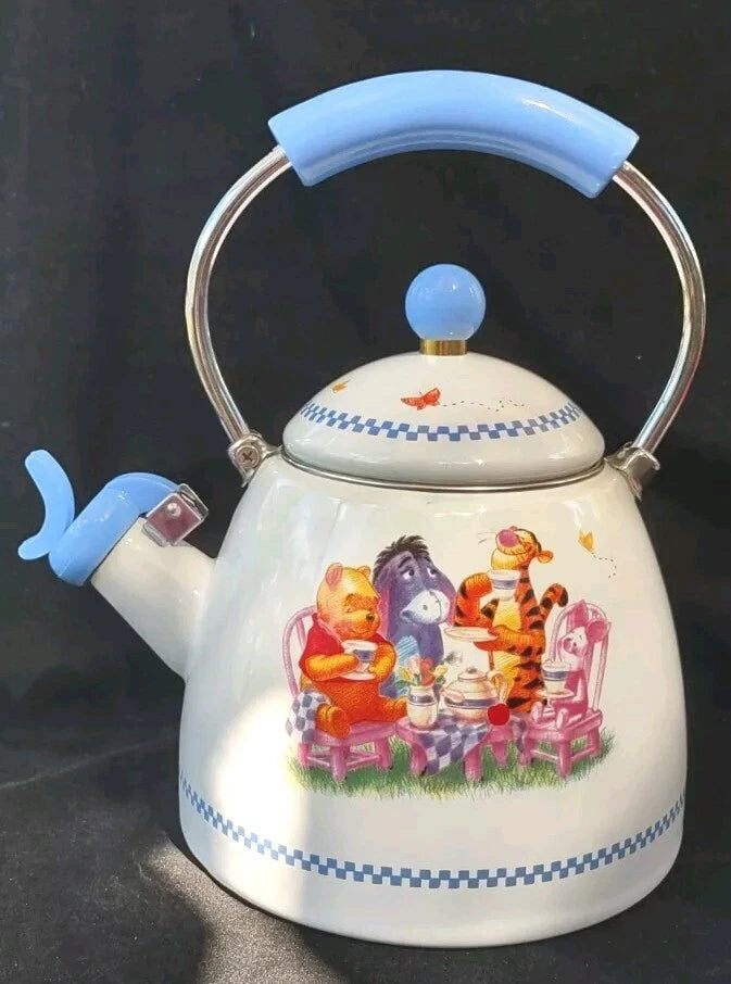 Disney Winnie The Pooh Simply Pooh Porcelain Enamel On Steel Tea Pot | eBay