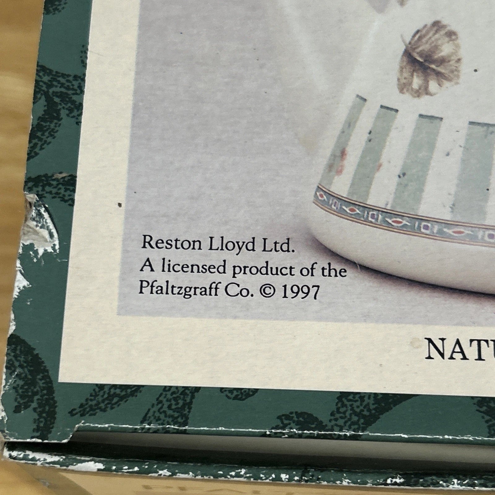 NIB 1997 Pfaltzgraff Naturewood Porcelain Enamel Tea Kettle 2.5 Quart *READ* | eBay