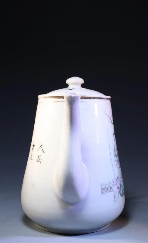 Early 20th C. Chinese Enameled Porcelain Teapot, | eBay