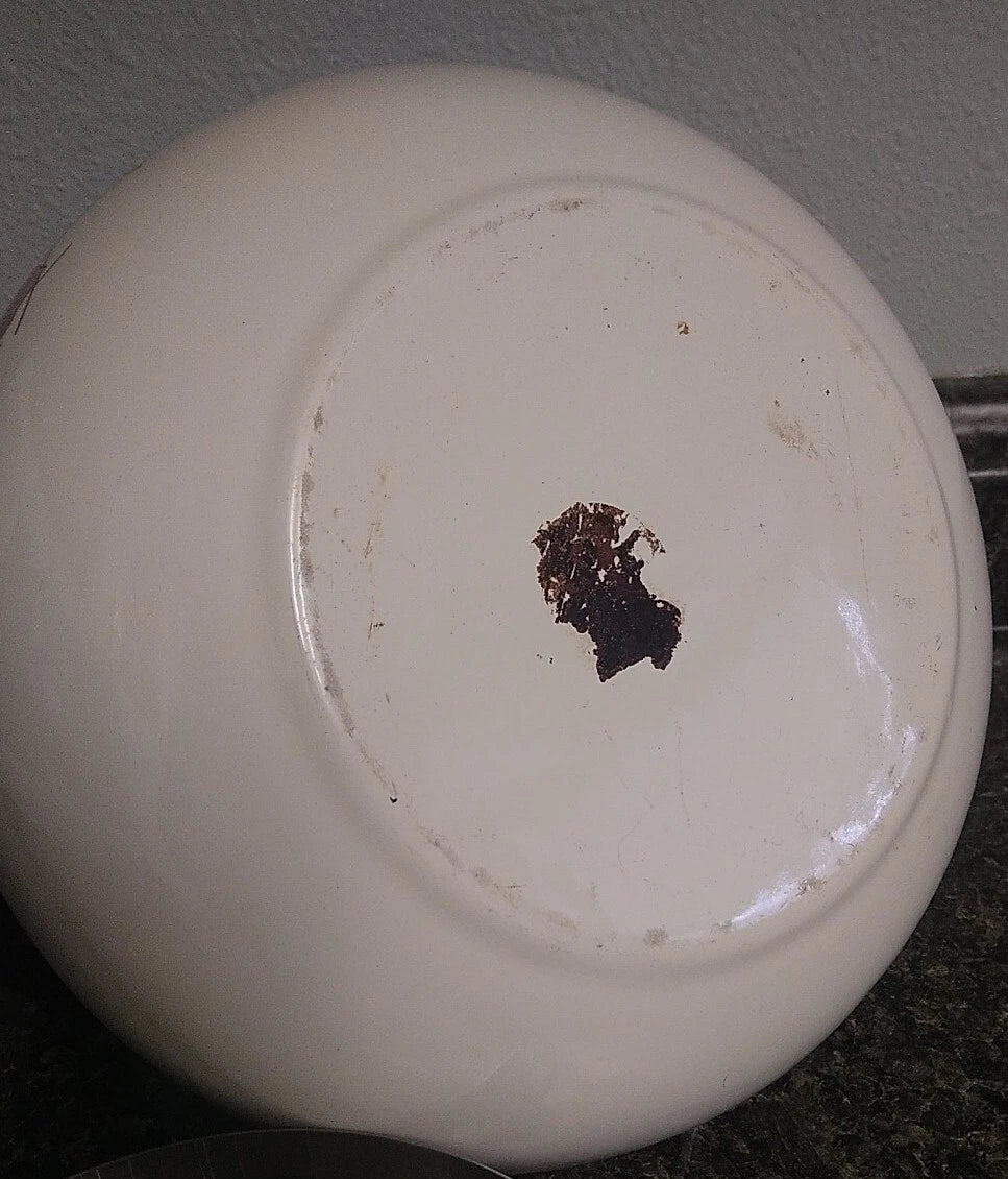 Vintage 70's MCM Floral Porcelain Enamel Steel Kettle Tea Pot-LOOK | eBay