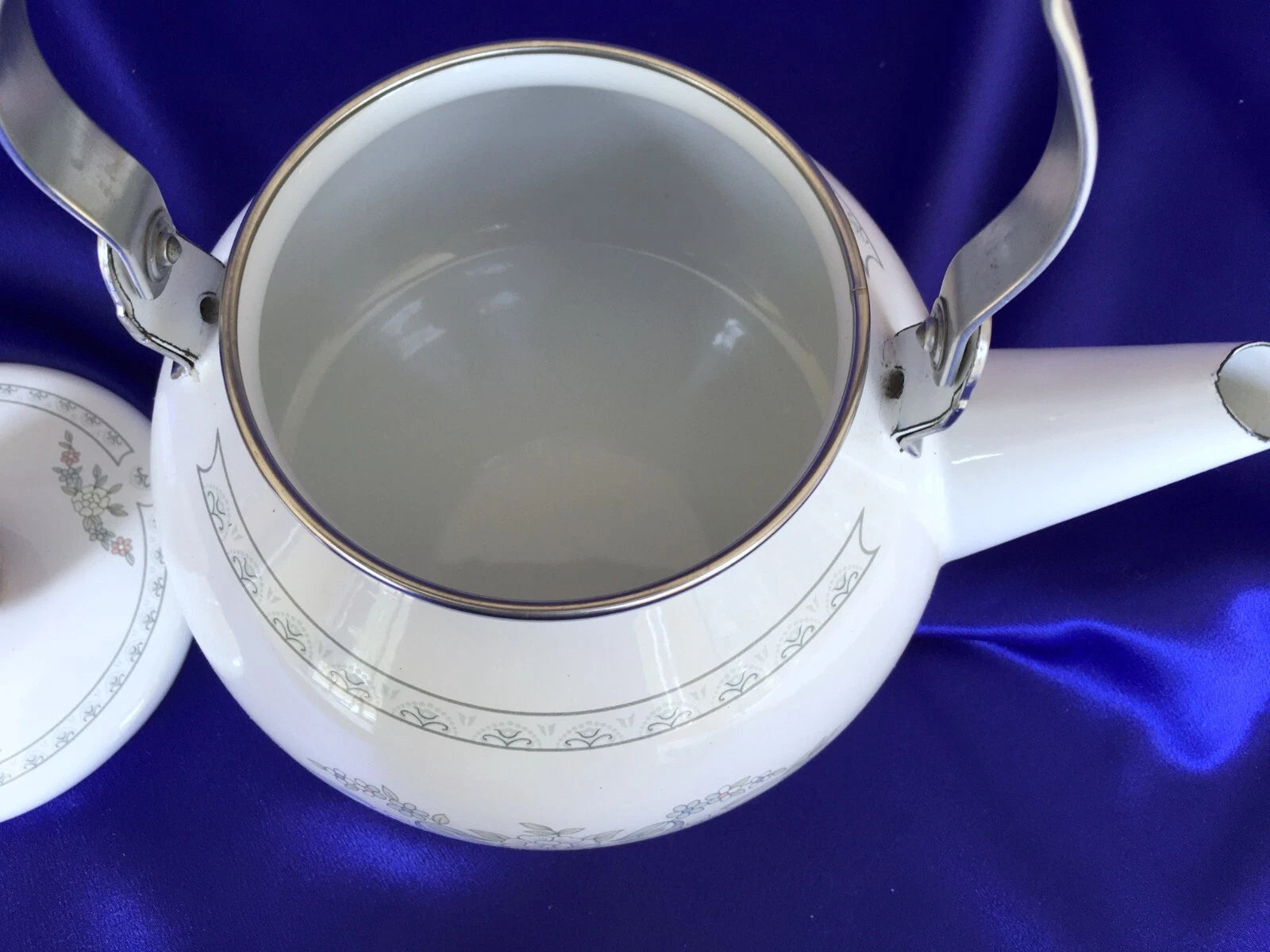NL Excell Somerset Enamel Teapot Tea Kettle - VERY RARE | eBay