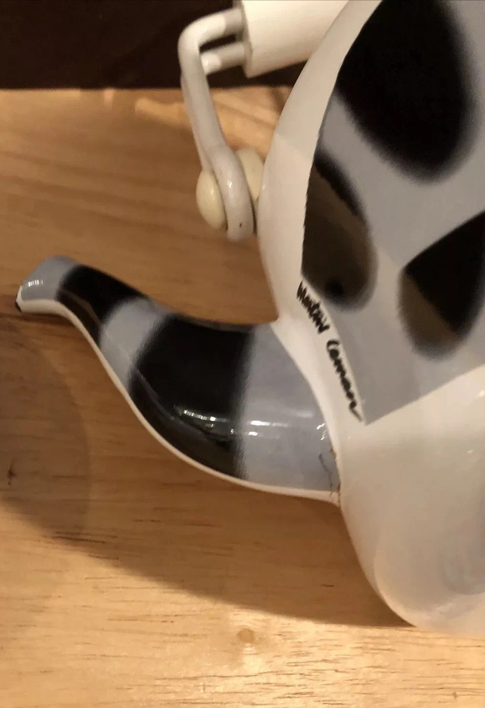 Cat Teapot Enamel Martin Leman Tea Kettle Signed | eBay