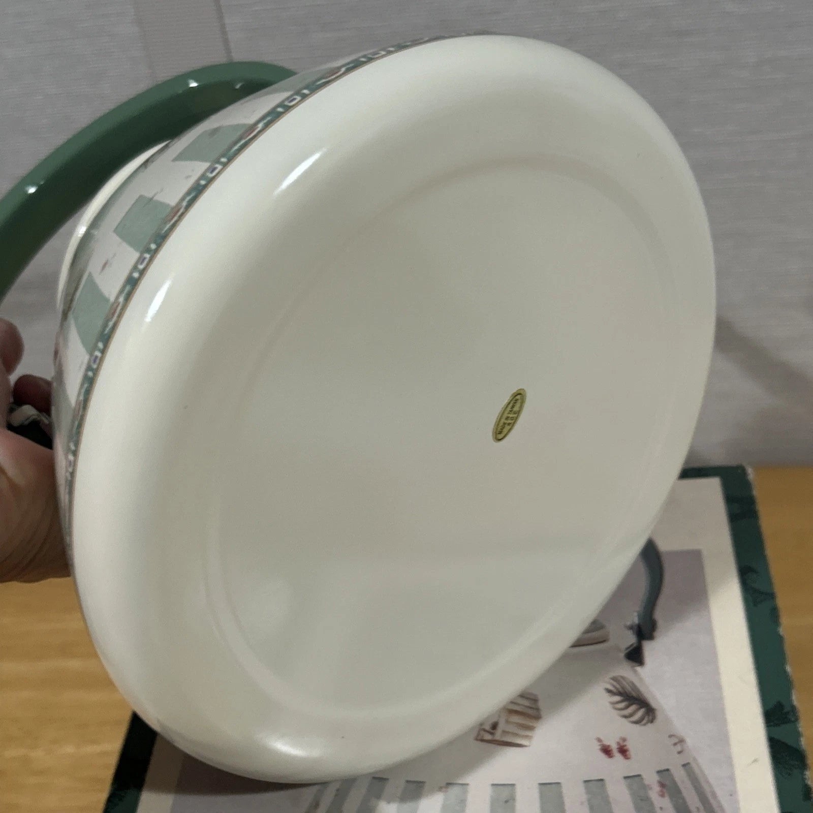 NIB 1997 Pfaltzgraff Naturewood Porcelain Enamel Tea Kettle 2.5 Quart *READ* | eBay