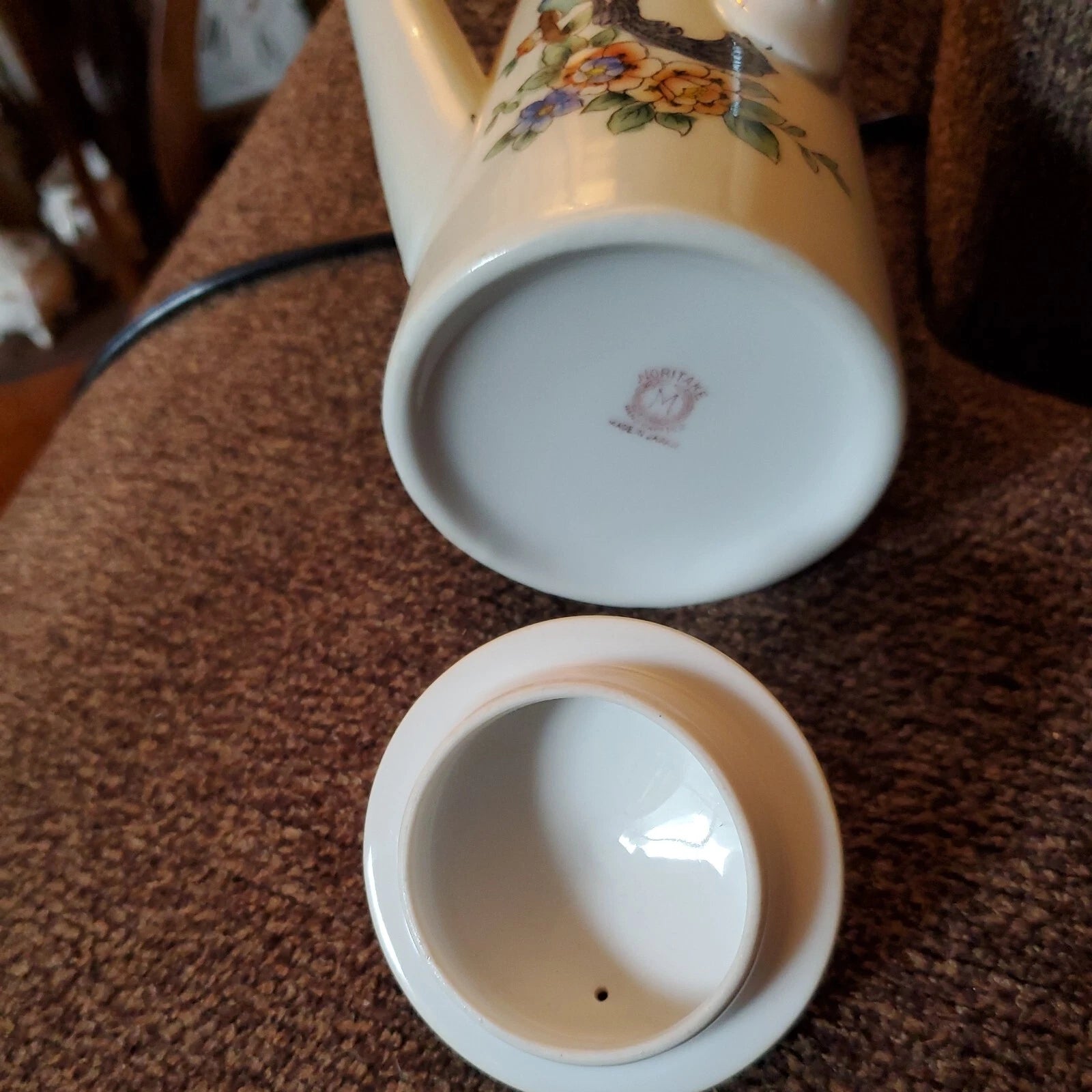 Noritake M Japan Coffee Tea Pot Gold Enameling Handpainted Coffepot Rare | eBay