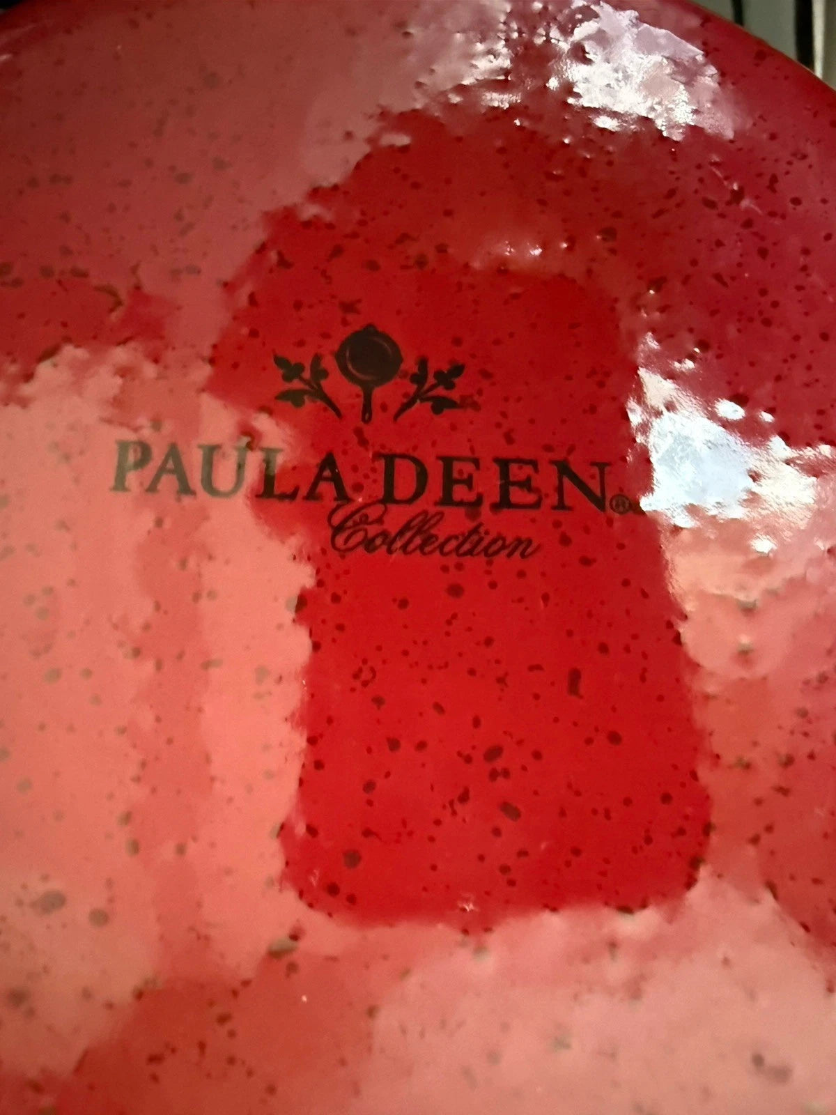 Paula Deen Signature Speckled Dark Burgundy Enamel Tea Kettle Pot Stove Top | eBay
