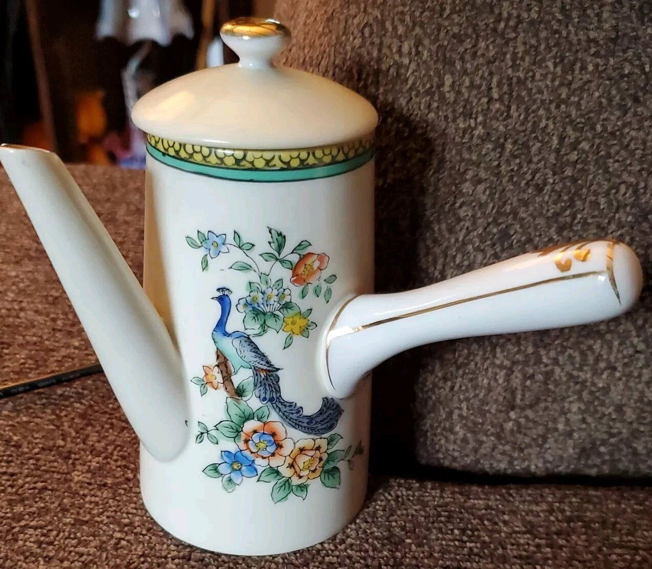 Noritake M Japan Coffee Tea Pot Gold Enameling Handpainted Coffepot Rare | eBay