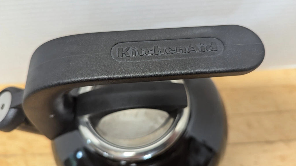 KitchenAid 1.5 Quart Porcelain Enamel Black Whistling Tea kettle | eBay