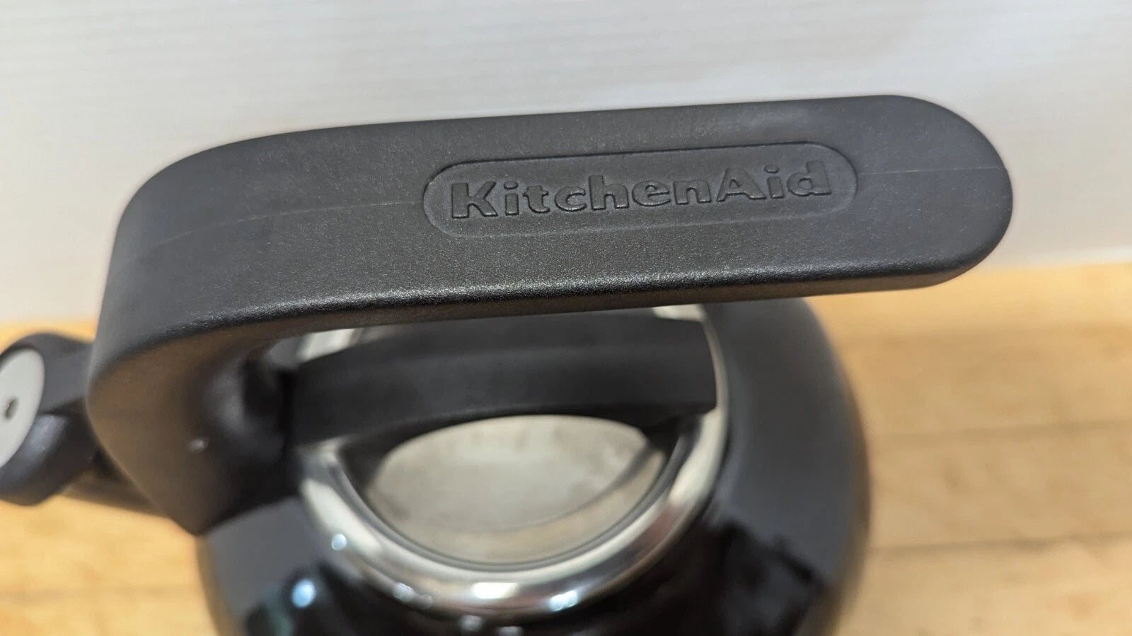 KitchenAid 1.5 Quart Porcelain Enamel Black Whistling Tea kettle | eBay